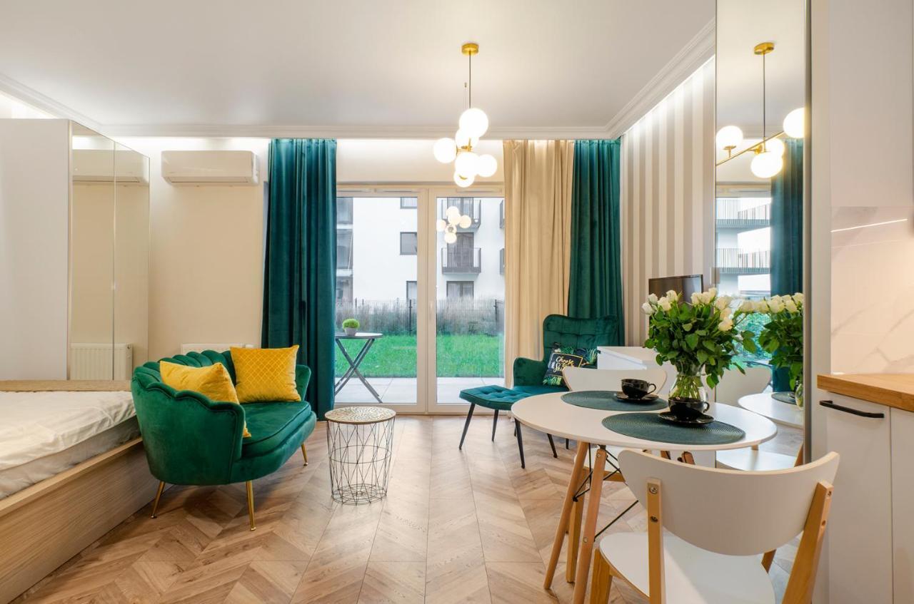 Sky Home- Green Apartament -Manufaktura, Bezplatny Parking, Klimatyzacja, Dostep Na Kod Łódź Exterior foto